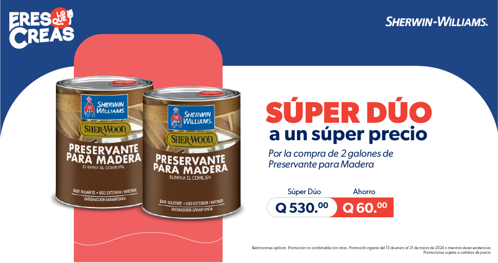 Madera - Sherwin Williams de Centroamérica